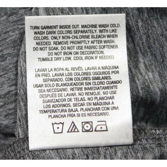 Everlast Sport Moisture Wicking Athletic Sports Top Charcoal Gray Size M/M - Picture 5 of 6